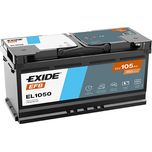 Exide 020 EFB Car Battery 105Ah EL1050